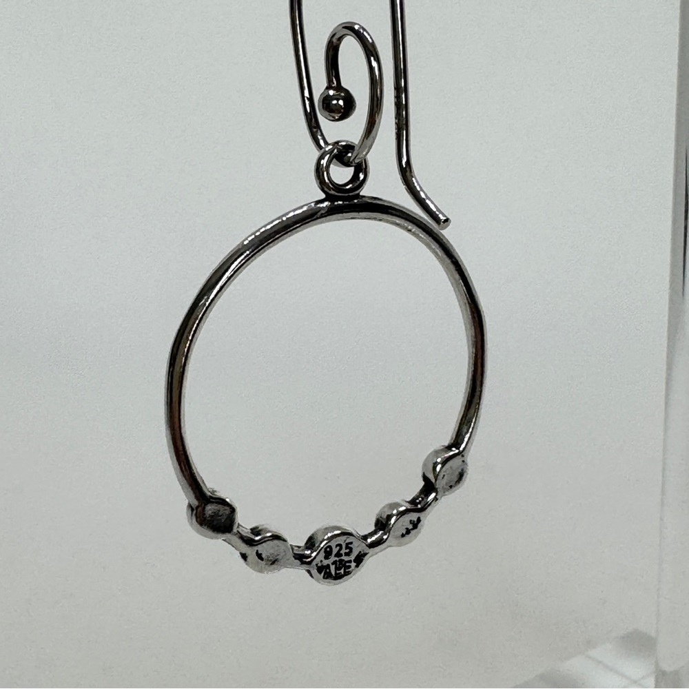 Pandora Compose Single Onyx Drop Dangle 290625o 9… - image 8